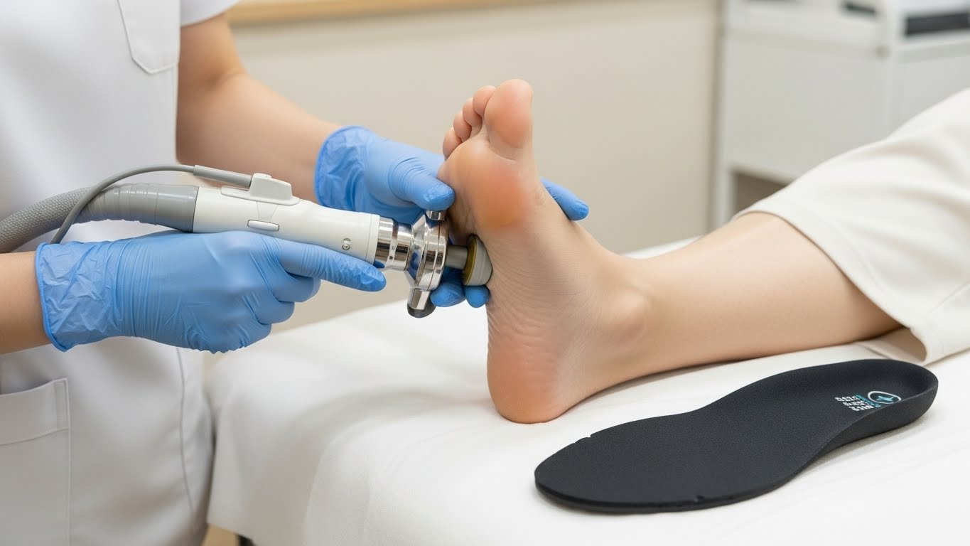 JS healing art식 충격파 + 깔창치료